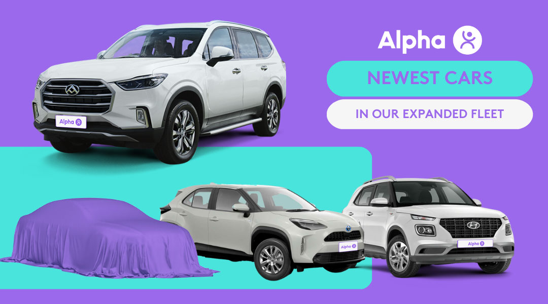 alpha car hire new fleet