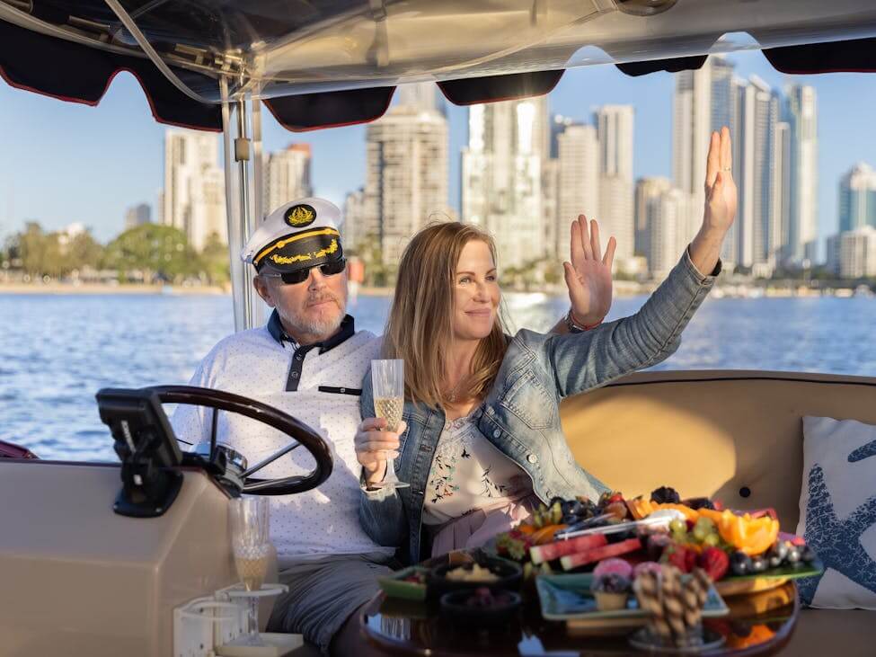 Date Night onboard a Duffy Boat