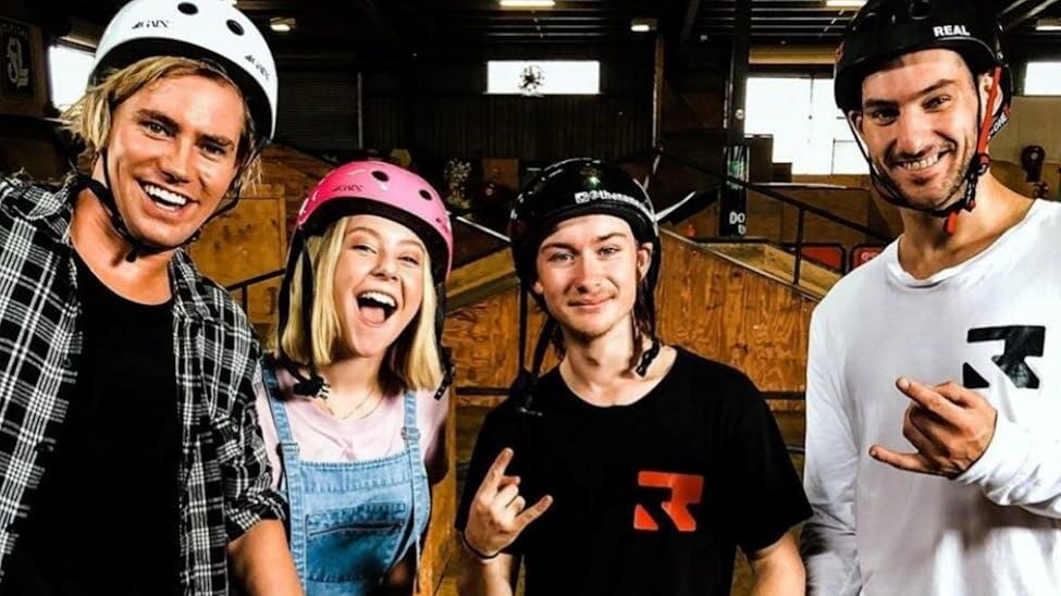 RampAttack Indoor group of skaters