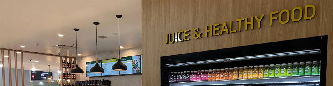 Fresh Juice & Healthy Foods at Gold Coast Airport