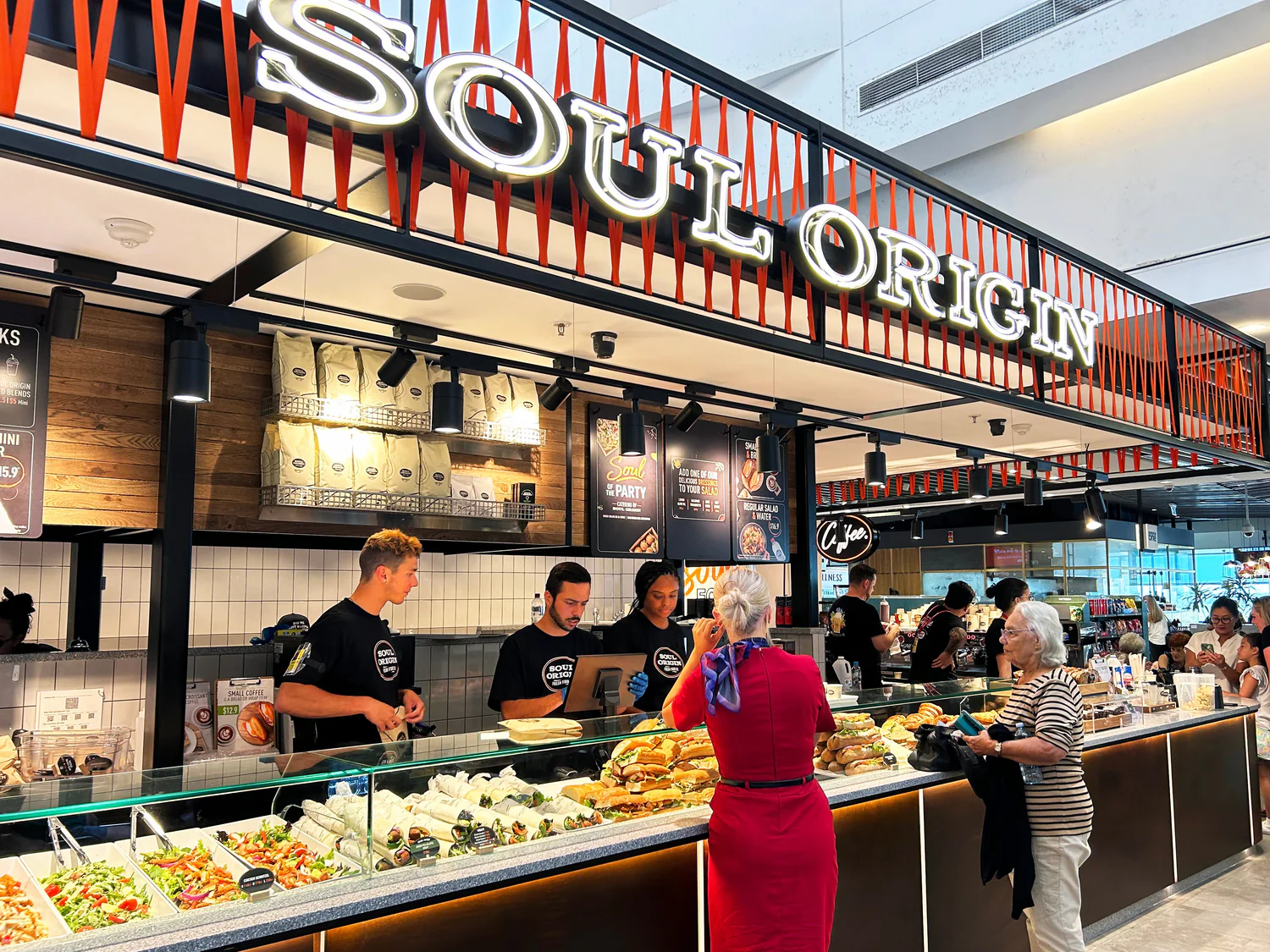 Soul Origin at Brisbane Airport