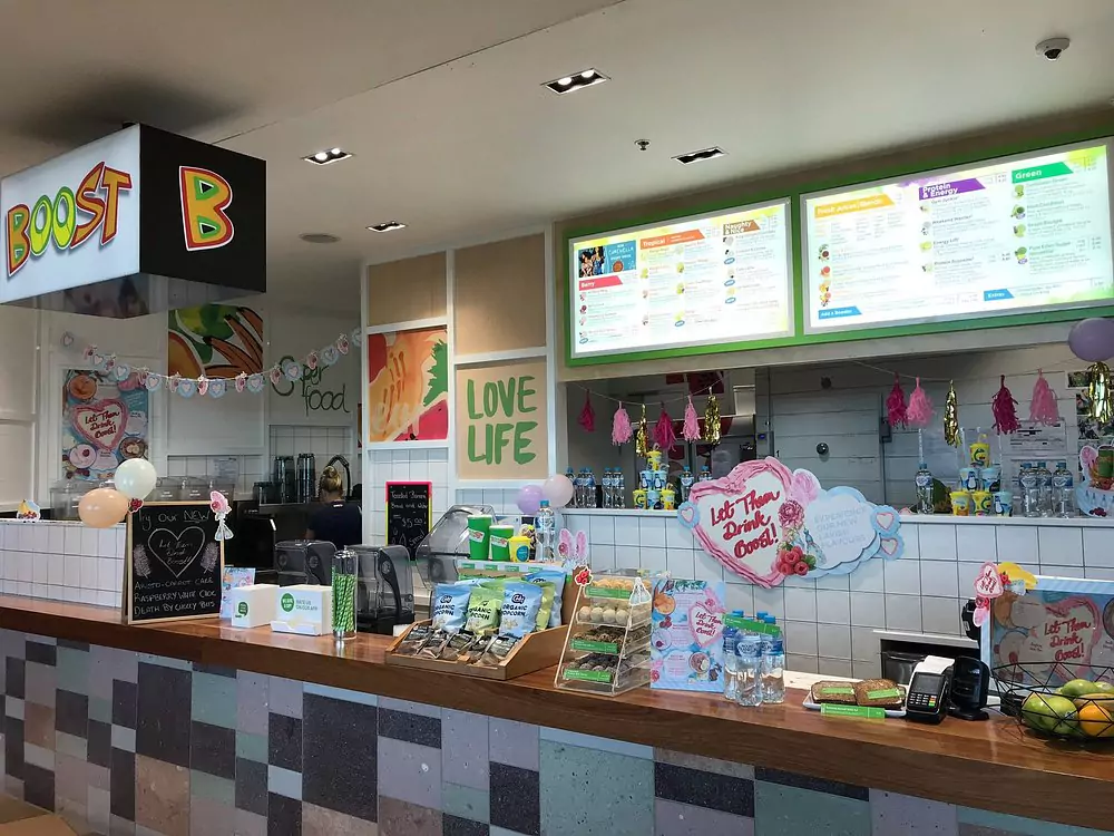 Boost Juice at Brisbane Airport