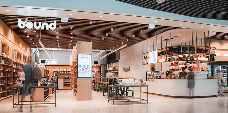 DTB_Bound_QANTAS end of the terminal, near Gate 23