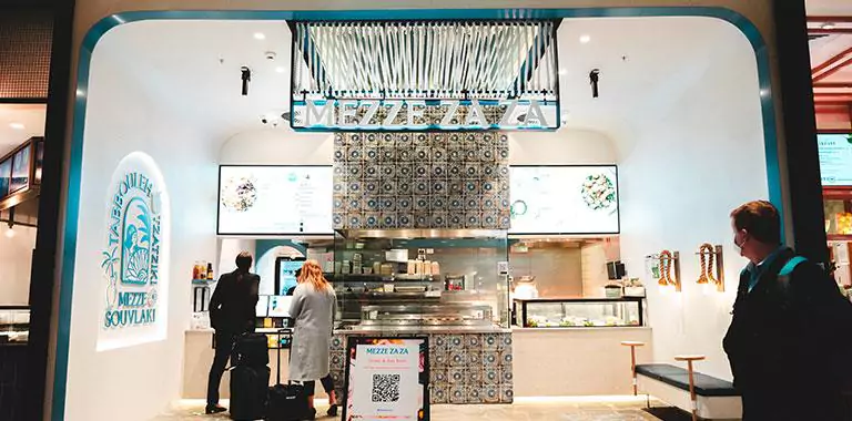 DTB_MezzeZaZa_Level-2-Cafe-Court,-Qantas-terminal-area-near-Gate-22-(after-security)